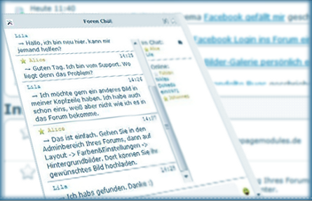 kostenloses forum erstellen mit chat